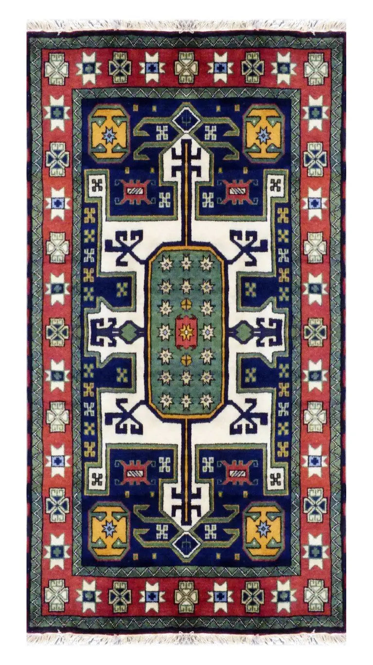 Indian Hand-Knotted Rug 5'6'' X 7'8''